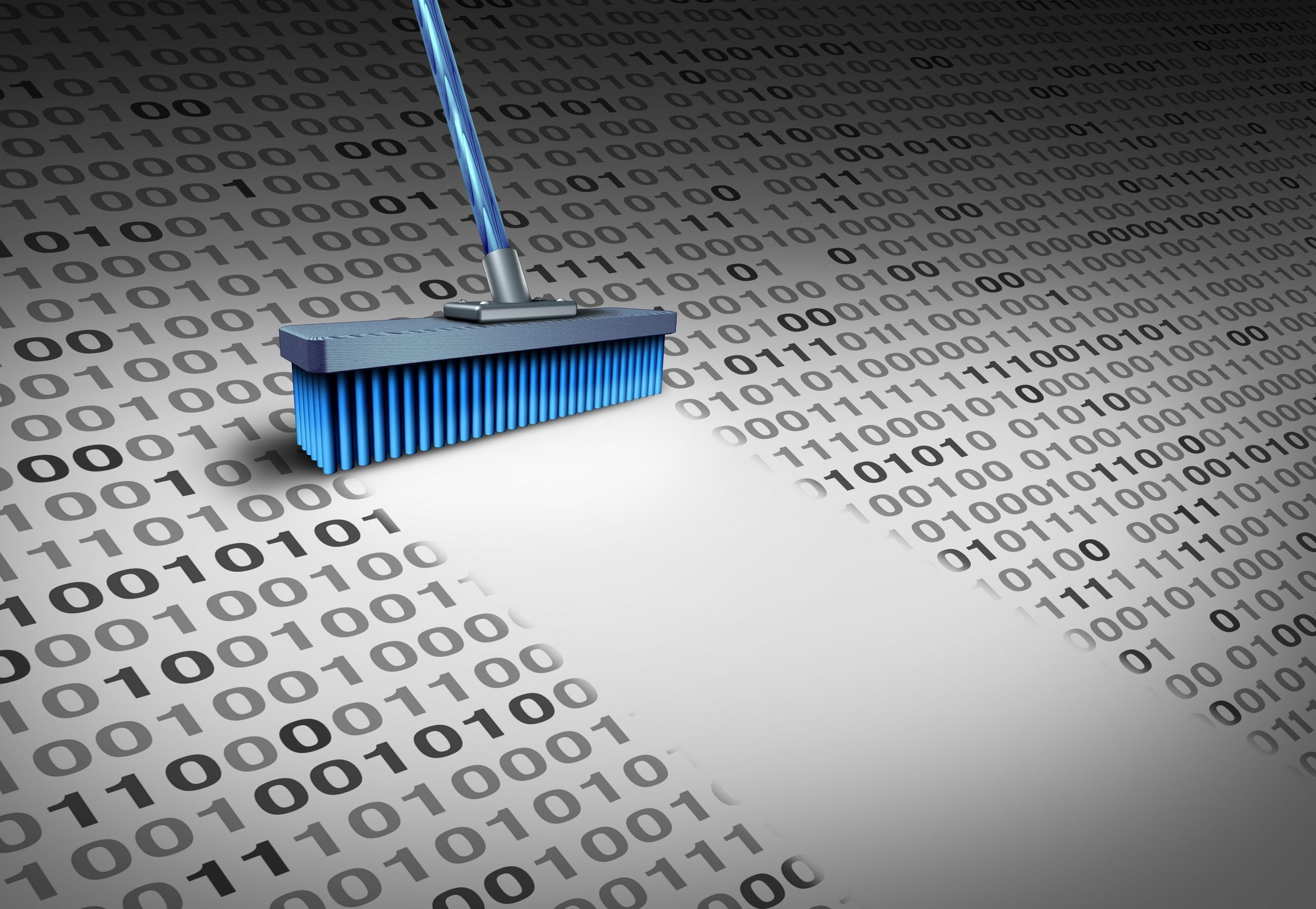 Abstract representation of cleaned and reconciled data