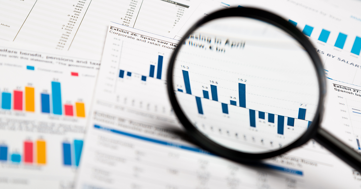 Graphic representing improved data accuracy
